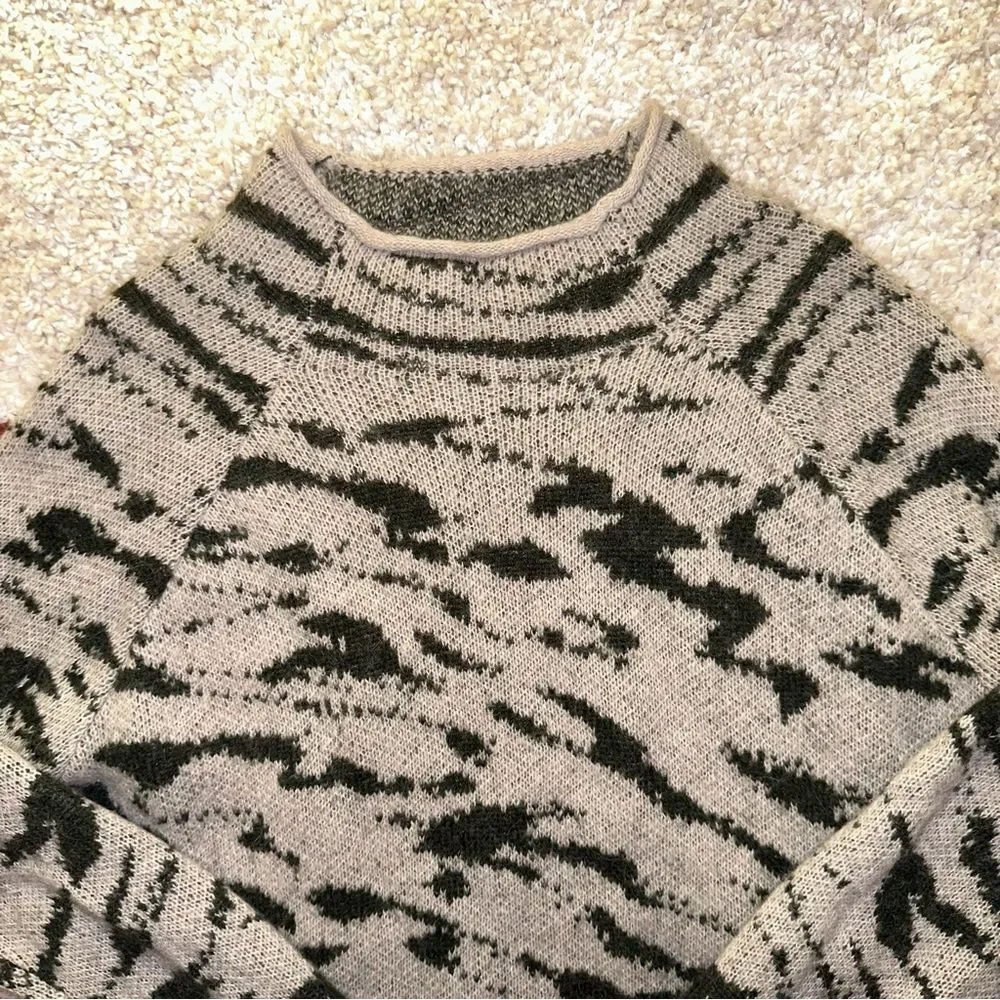 Madewell sweater Thornton mock neck pullover sweater